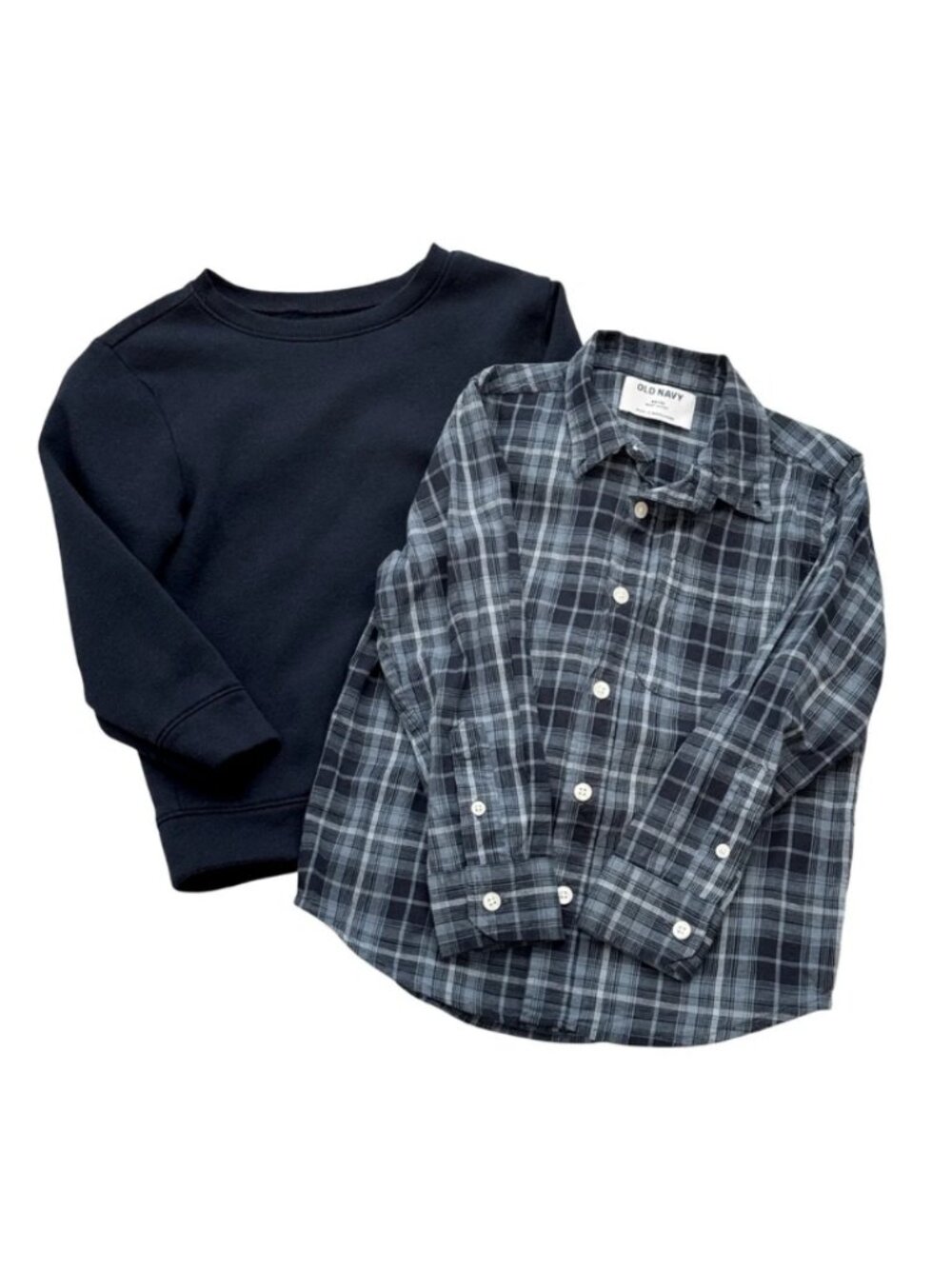 Old Navy Toddler Boys Blue 2 Piece Top Bundle 5T